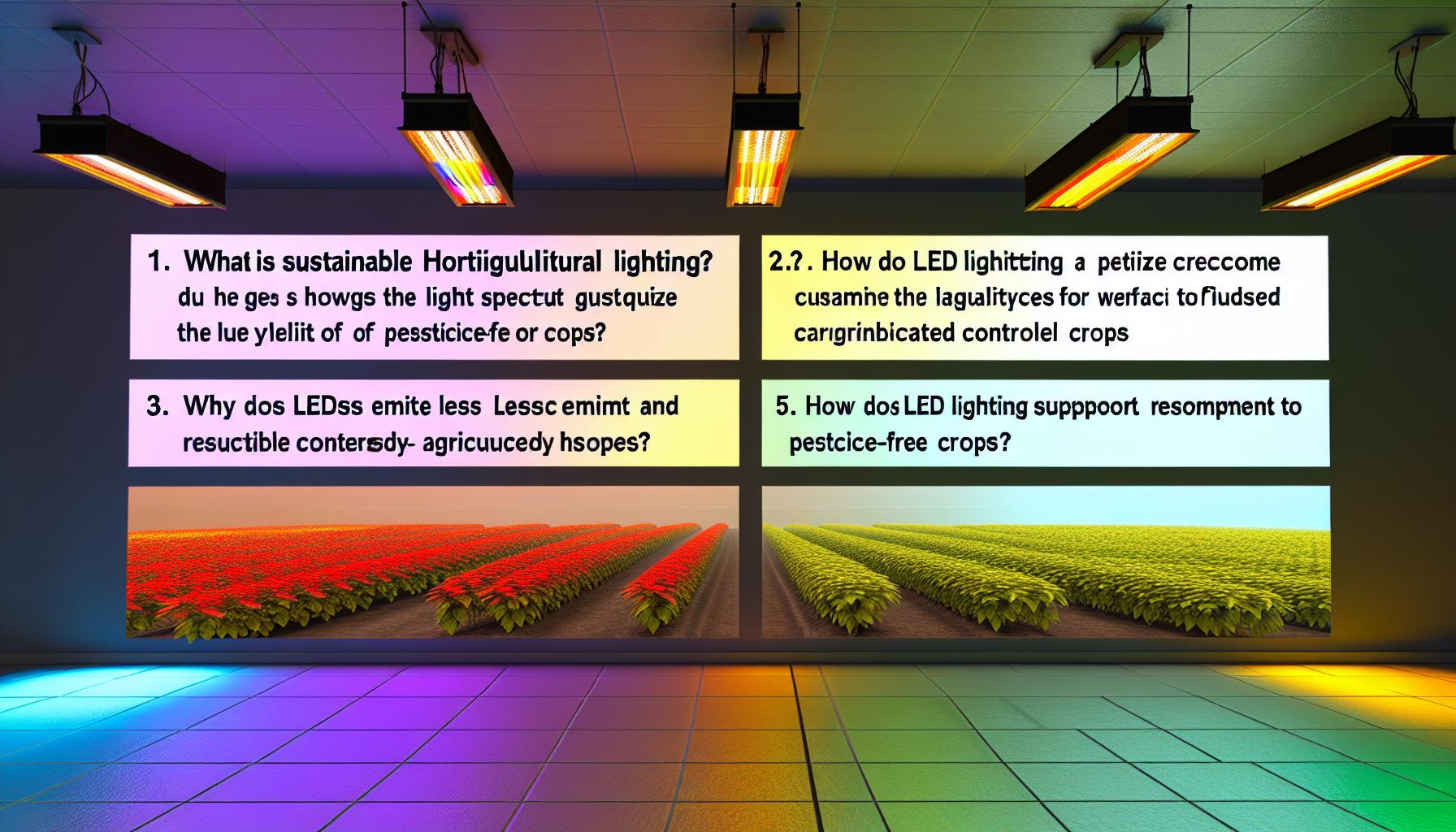 Sustainable Horticultural Lighting