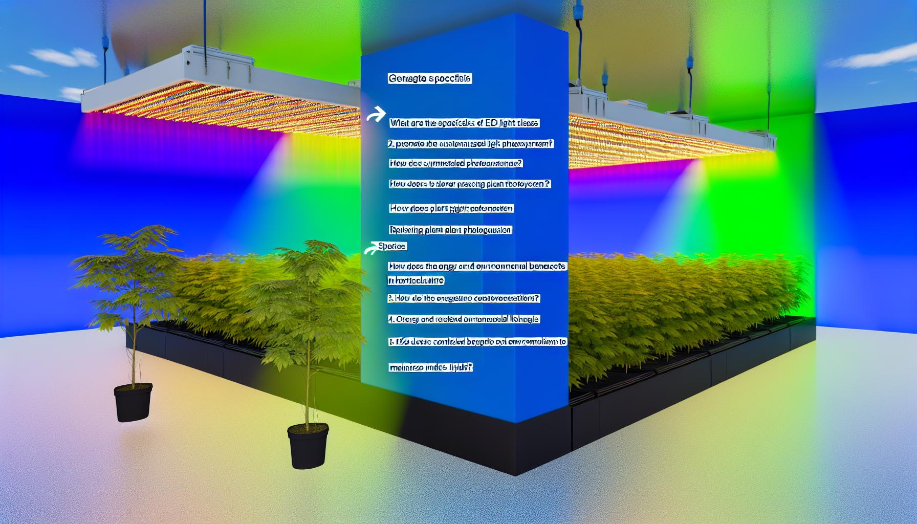 LED Lighting in Horticulture