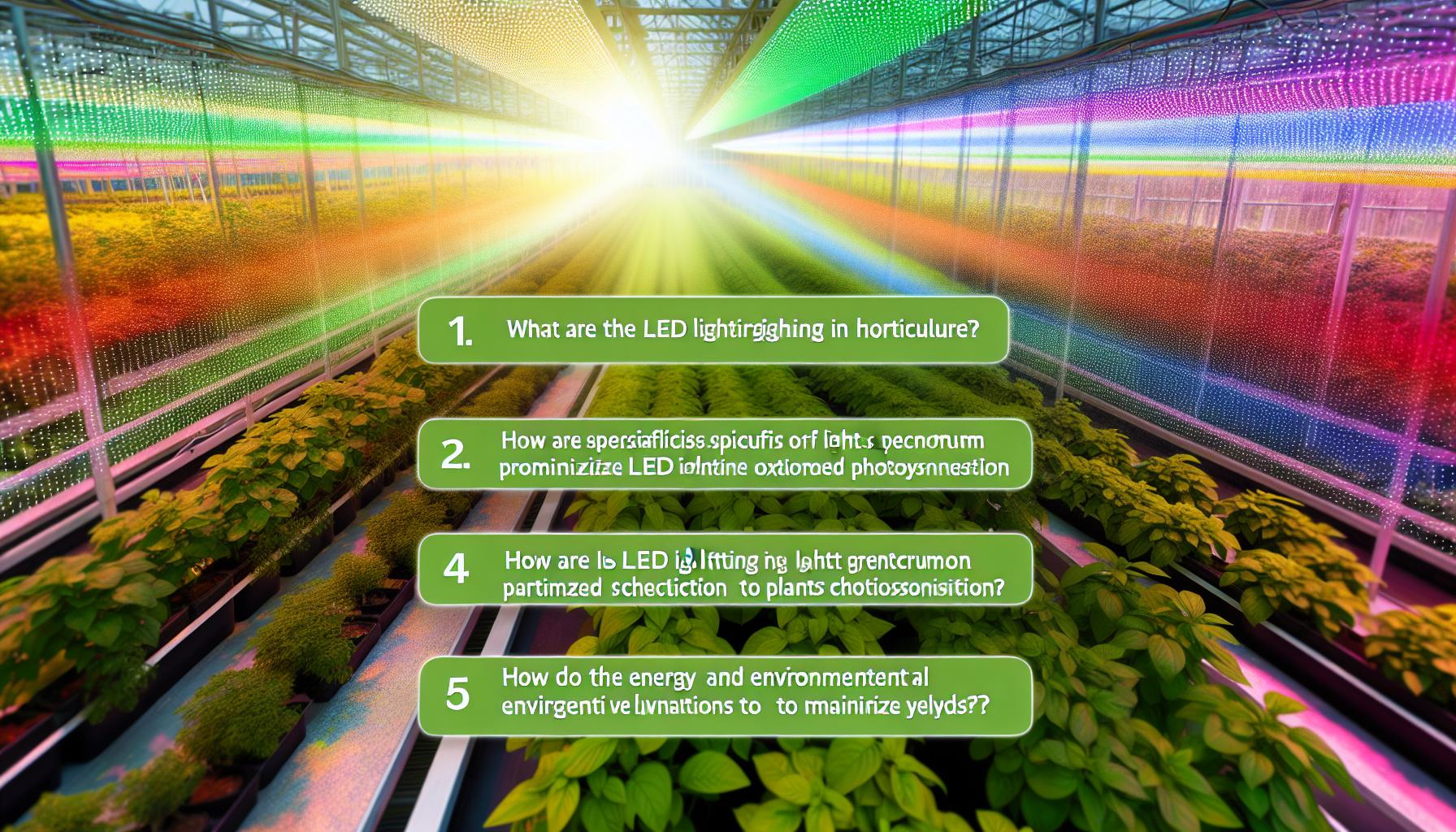LED Lighting Innovation in Horticulture