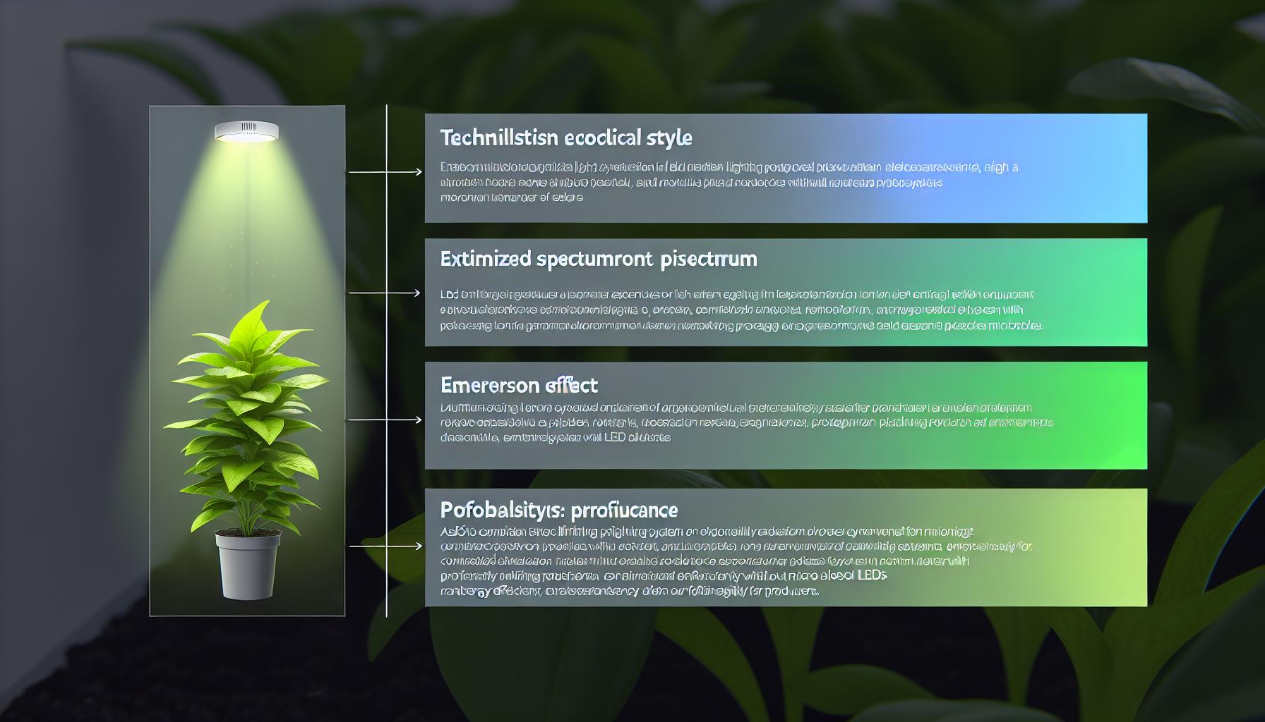 Technologie DEL ADSOL pour horticulture