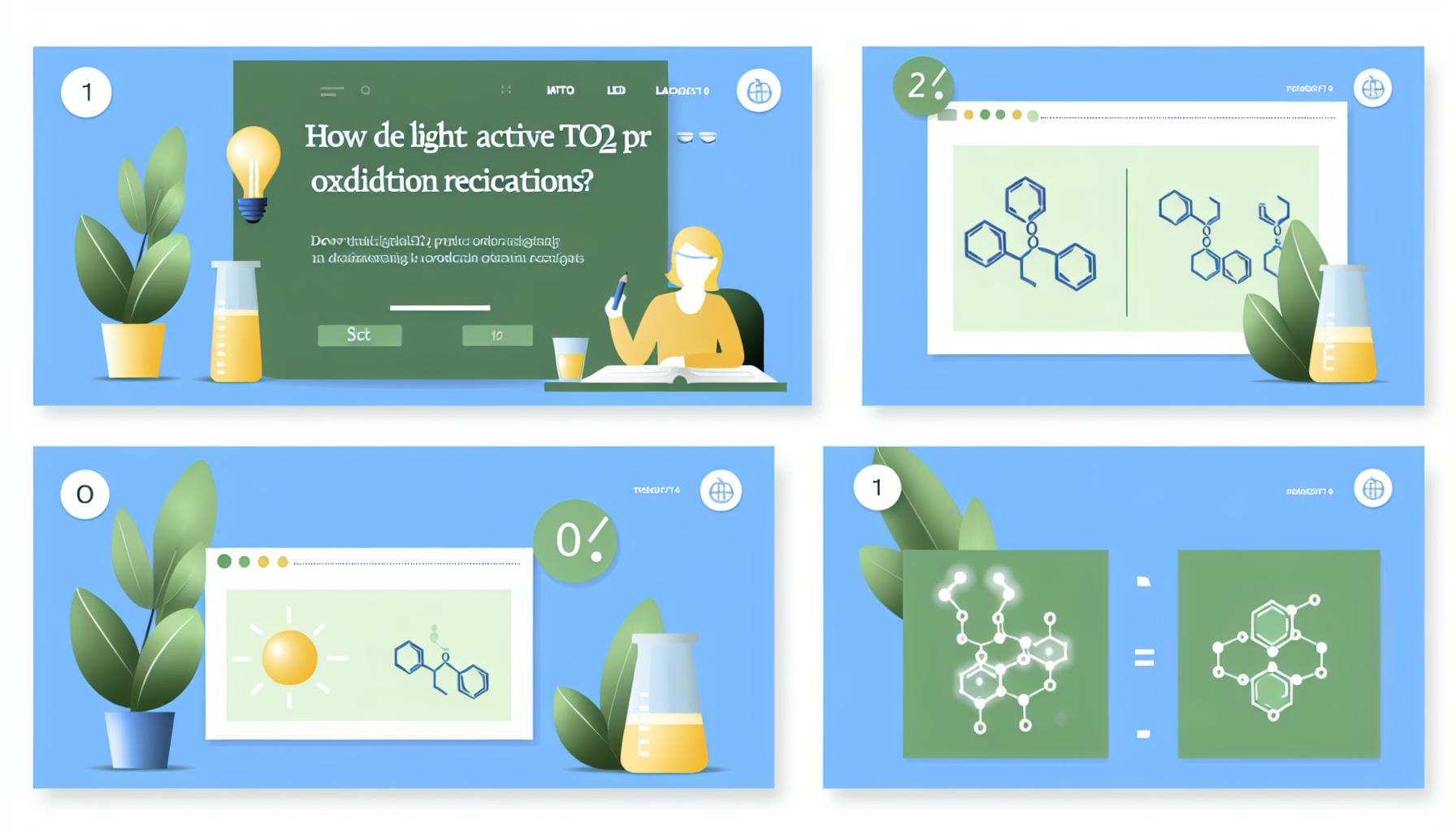 Activation photocatalytique du TiO2
