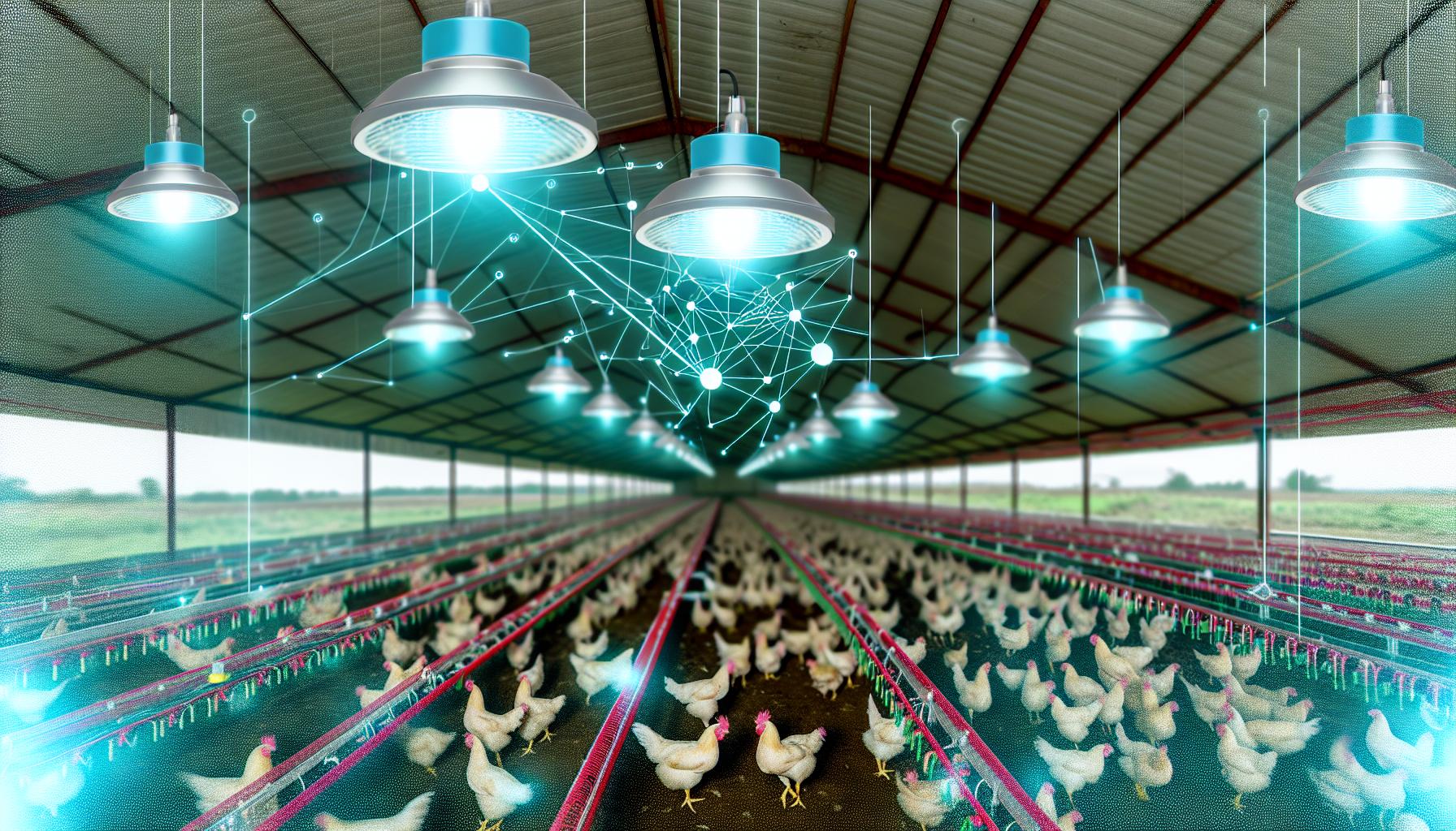 Technologies lumineuses en élevage avicole