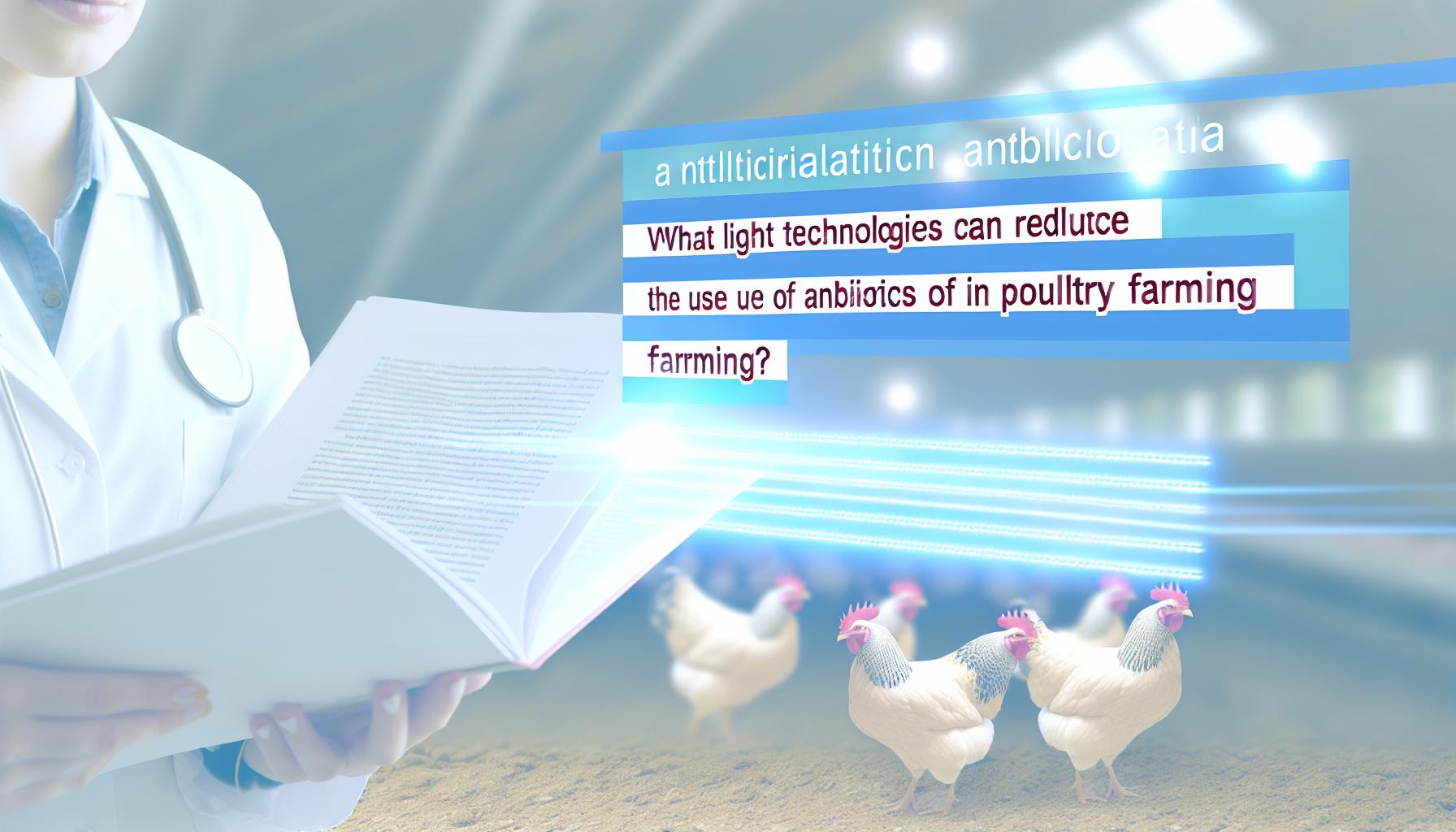Technologies lumineuses en élevage avicole