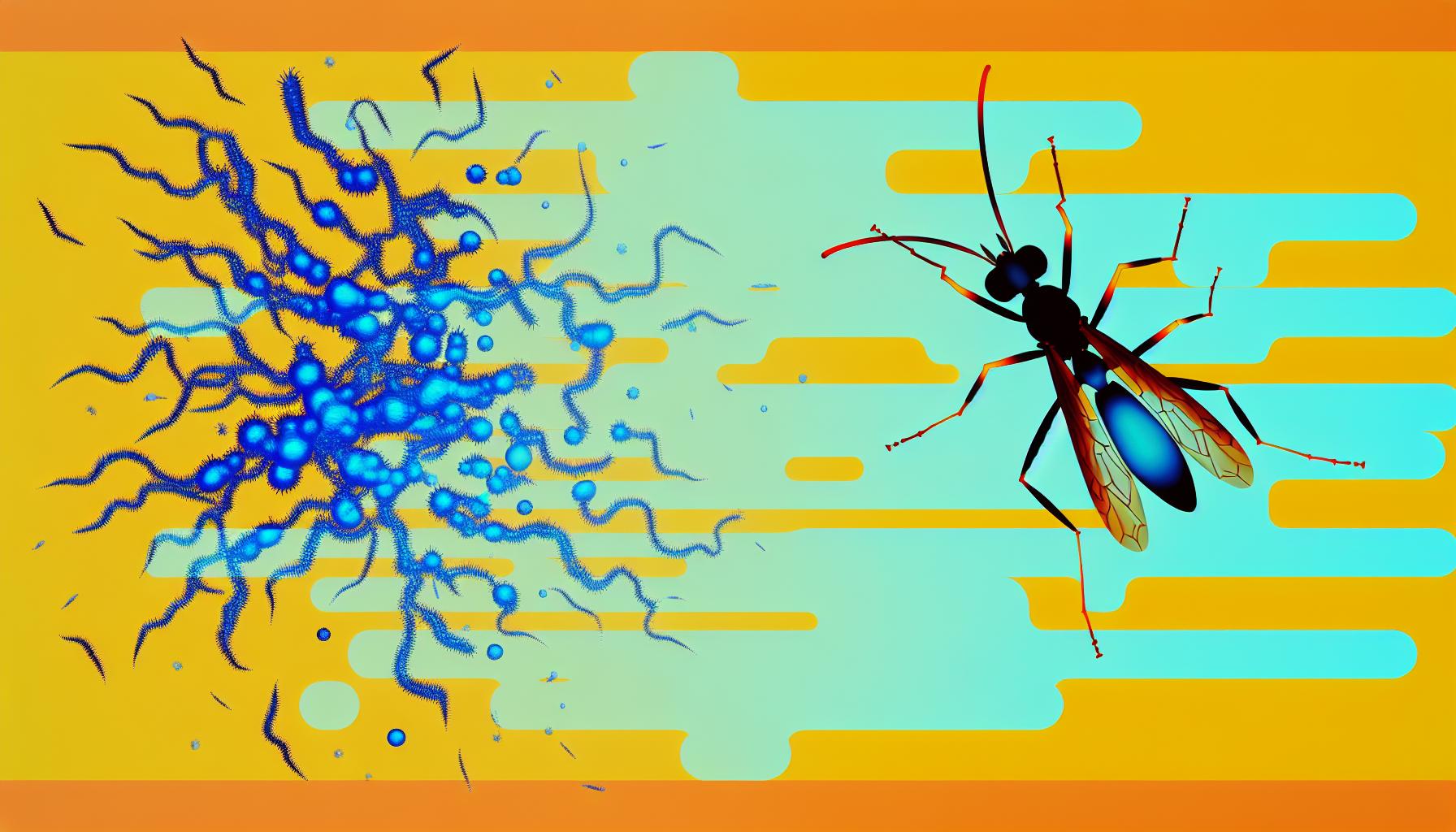 Lumière bleue et insectes