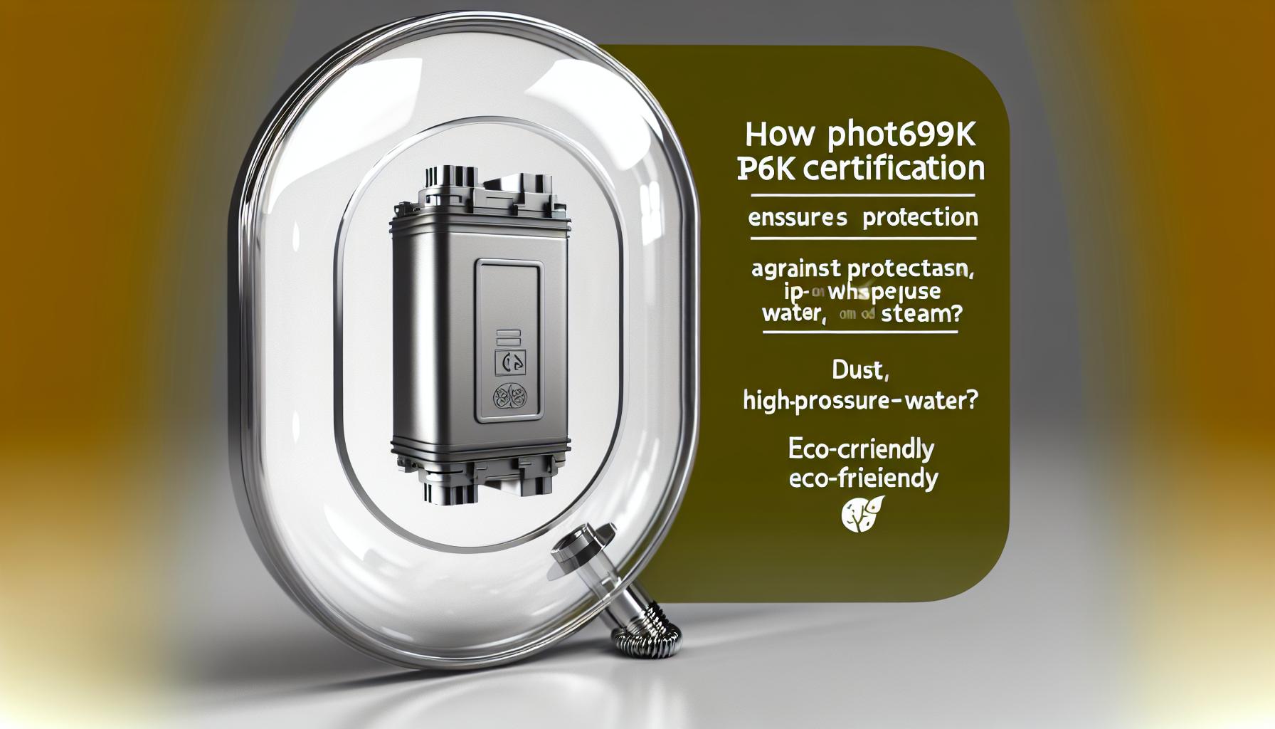 Certification IP69K